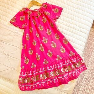 Mini Boden Pink Floral Dress